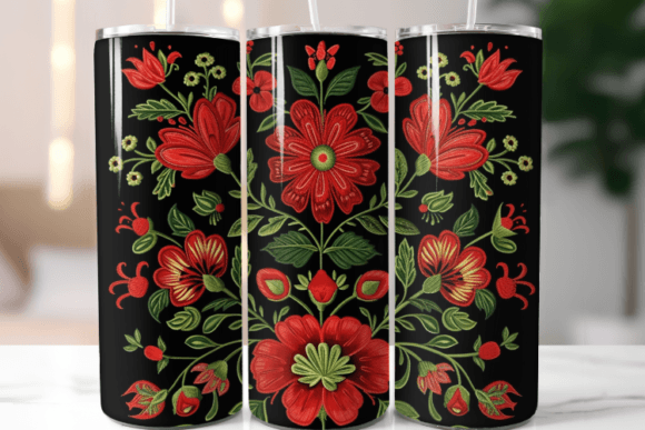 Download Floral 20 Oz Sublimation Tumbler Design - 20 oz sublimation Collection