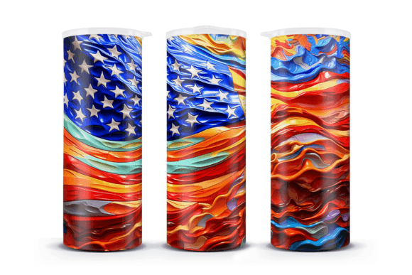 Download USA Flag Waves 20oz Skinny Tumbler Png - Skinny tumbler Collection