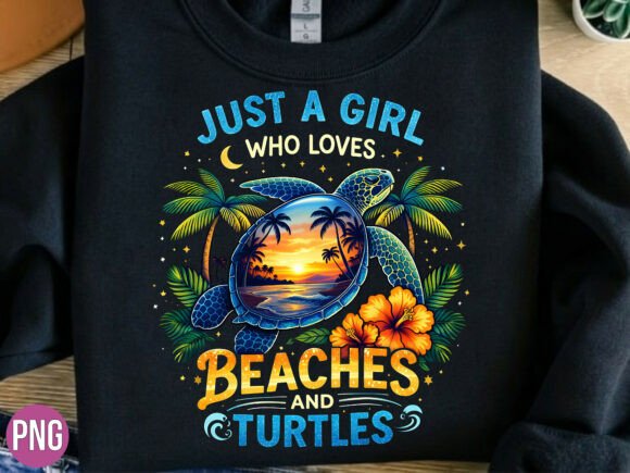 Download Just a Girl Who Loves Turtles PNG - Premium Resources